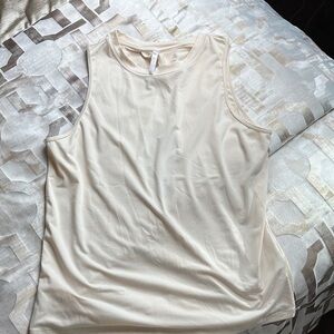 Fabletics Cream Tank Top
